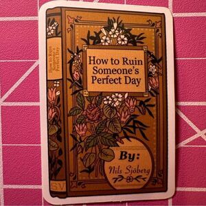 💜13/$13 +Bundle Sticker Sale | How to ruin someone’s perfect Waterproof Sticker